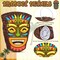 Small Tiki Tropical Hawaii Piñata with Blindfold Bat Aloha Luau Piñata